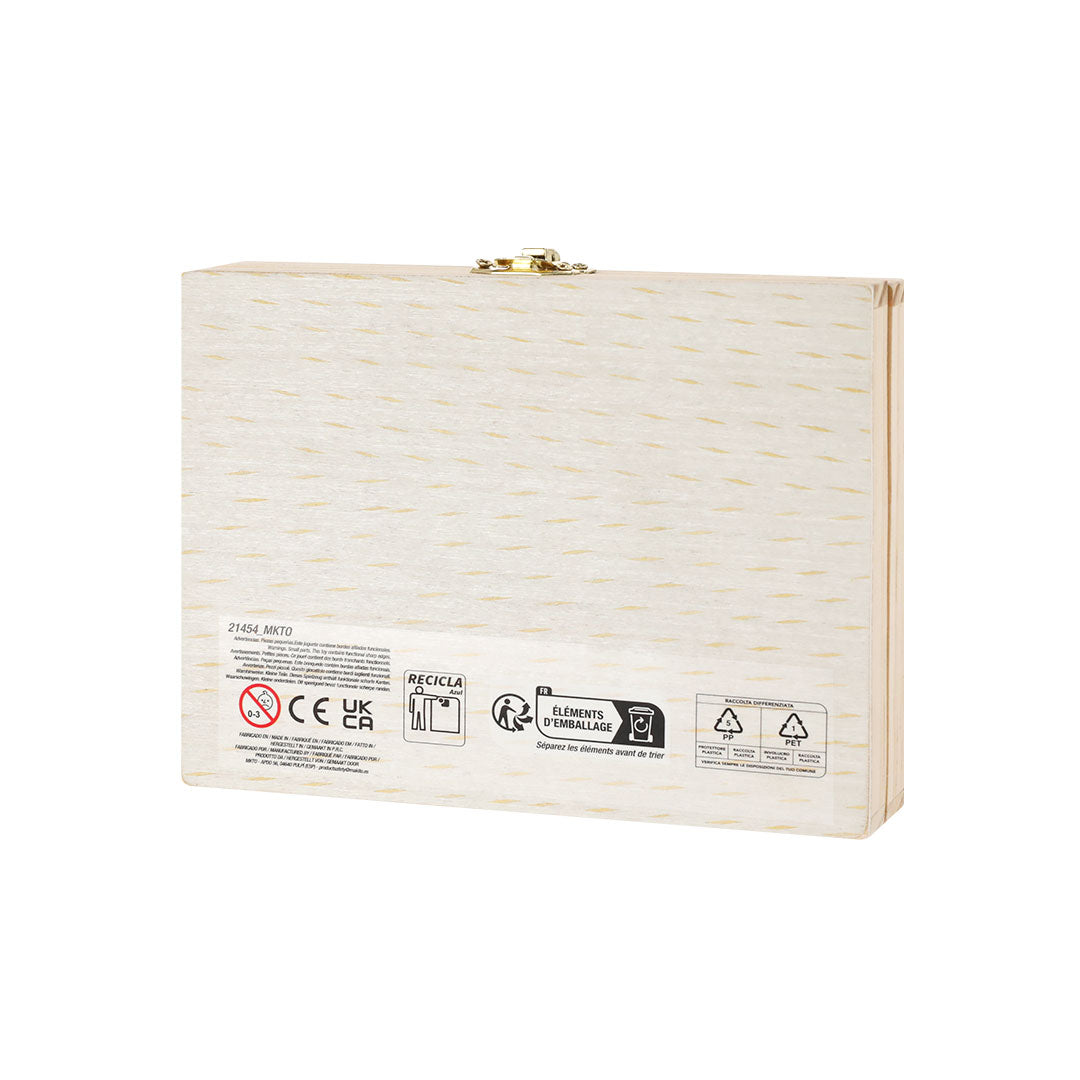 Etui Lidner naturel Graveren