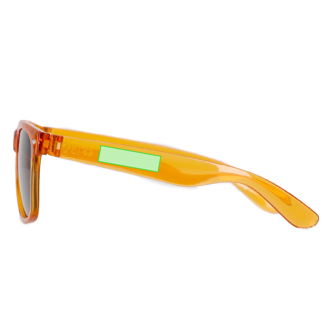 Zonnebril Skubic rood 1 kleur