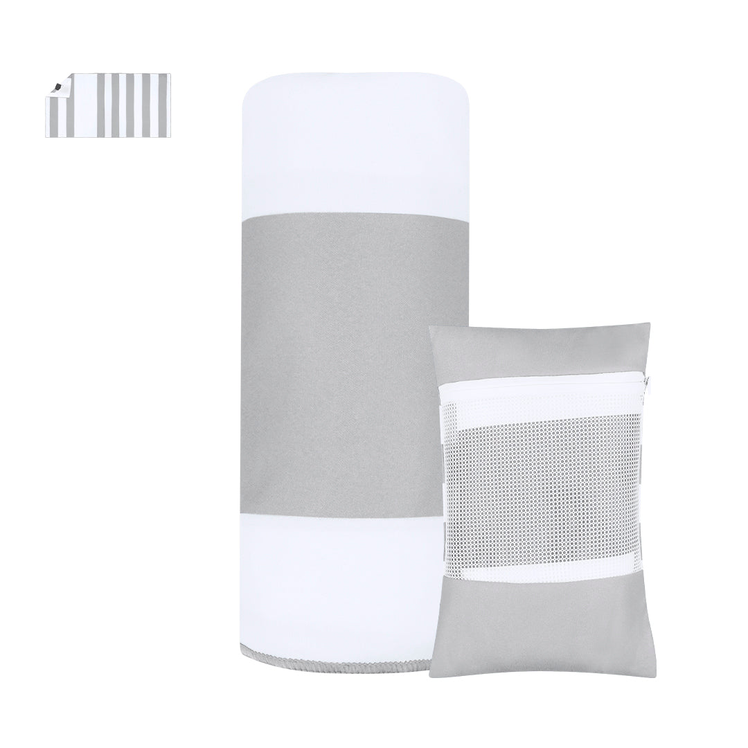 Absorberende handdoek Jeffrey grijs 1 kleur