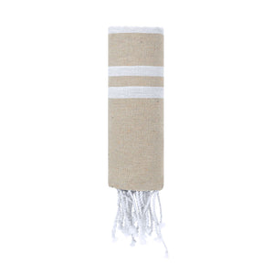 Handdoek Pareo Kissler grijs 1 kleur