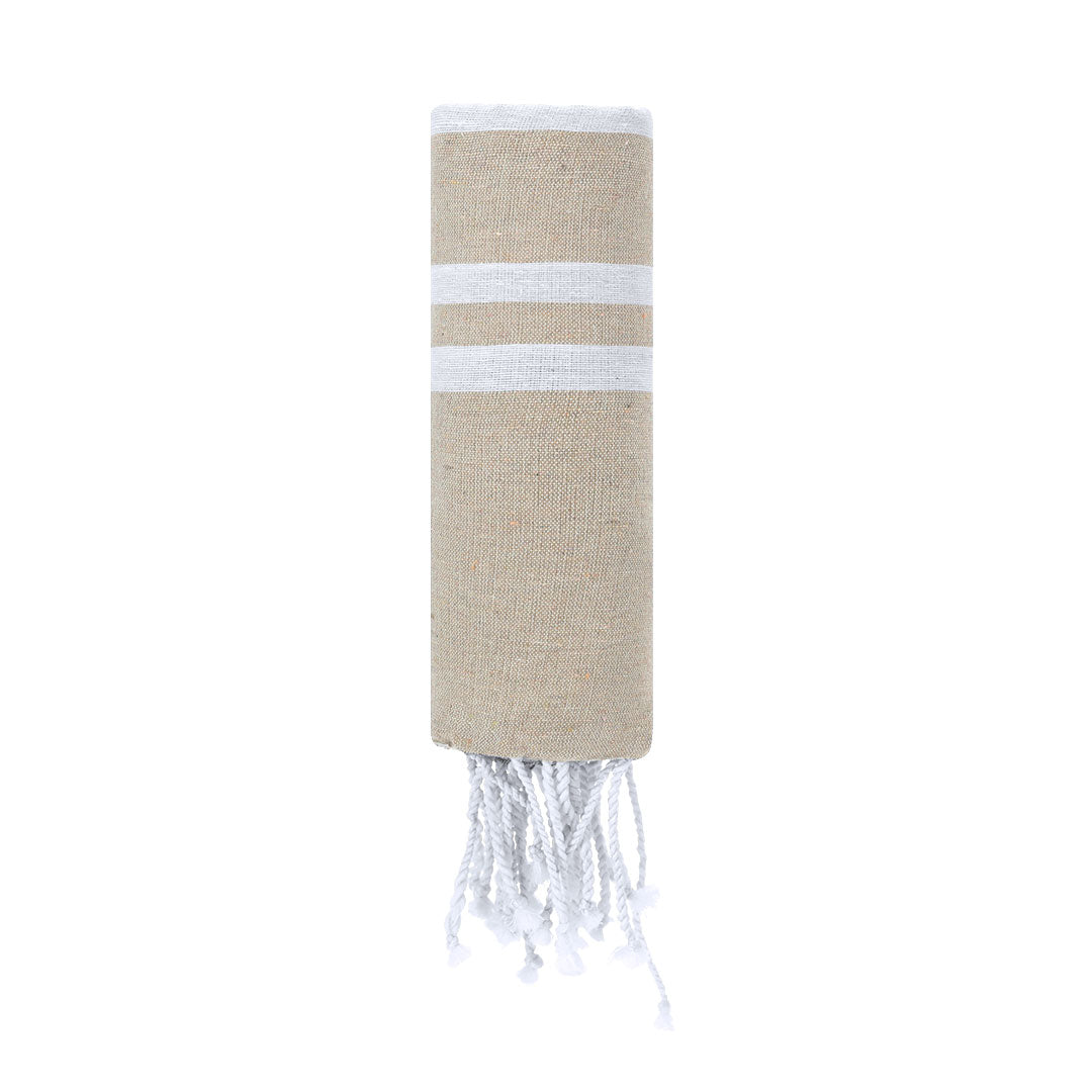 Handdoek Pareo Kissler grijs 1 kleur
