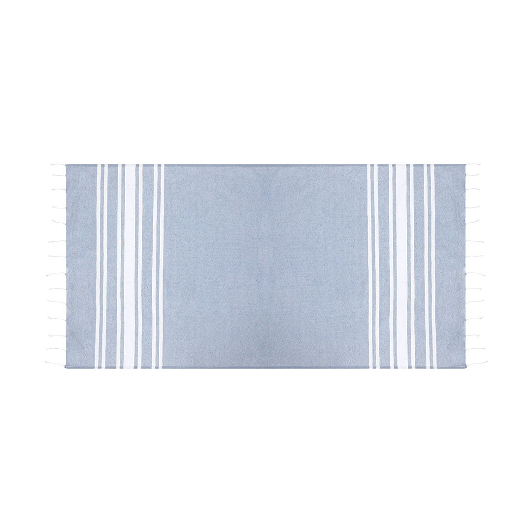 Handdoek Pareo Kissler donkerblauw onbedrukt