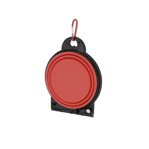 Opvouwbare kom Malking rood 1 kleur