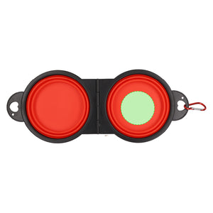 Opvouwbare kom Malking lichtgroen Graveren