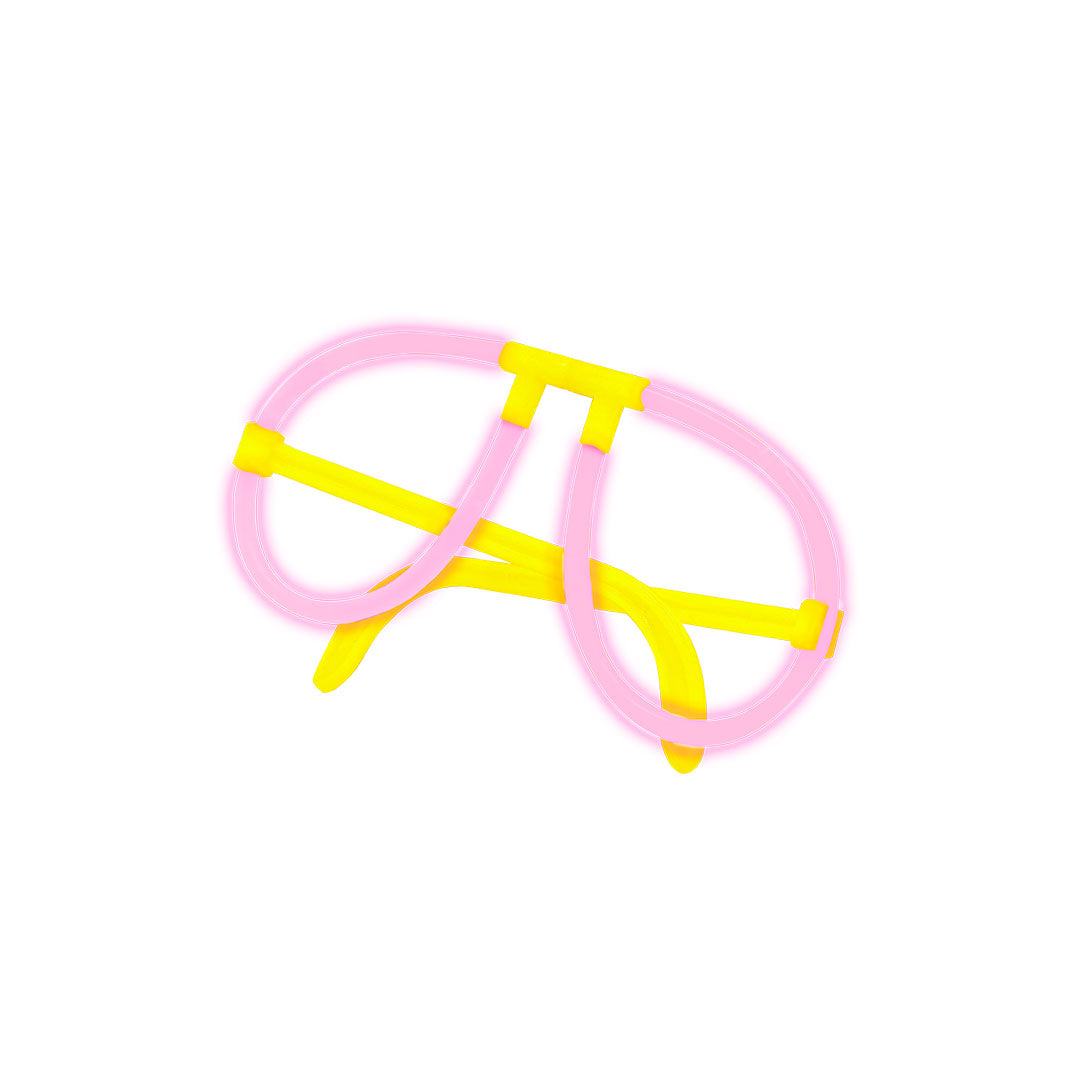 Glow Glasses Tobeck groene fluor onbedrukt