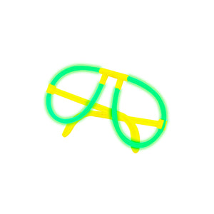 Glow Glasses Tobeck fluorfuchsia onbedrukt