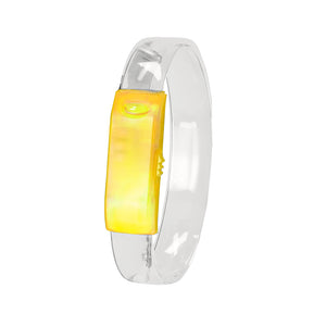 Glow Bracelet Dauser lichtblauw onbedrukt