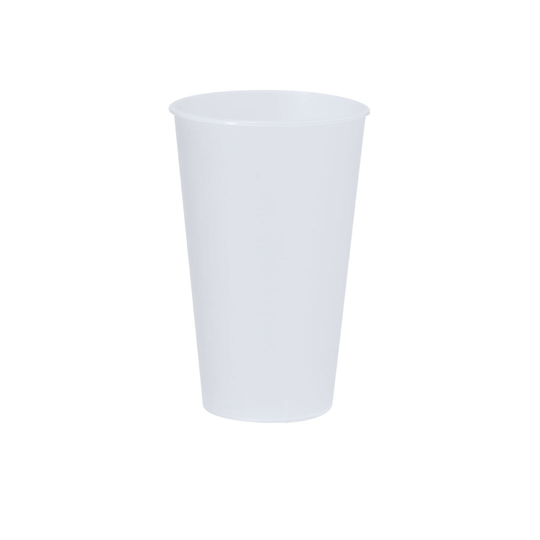 Beker Niklas 500 ml wit onbedrukt