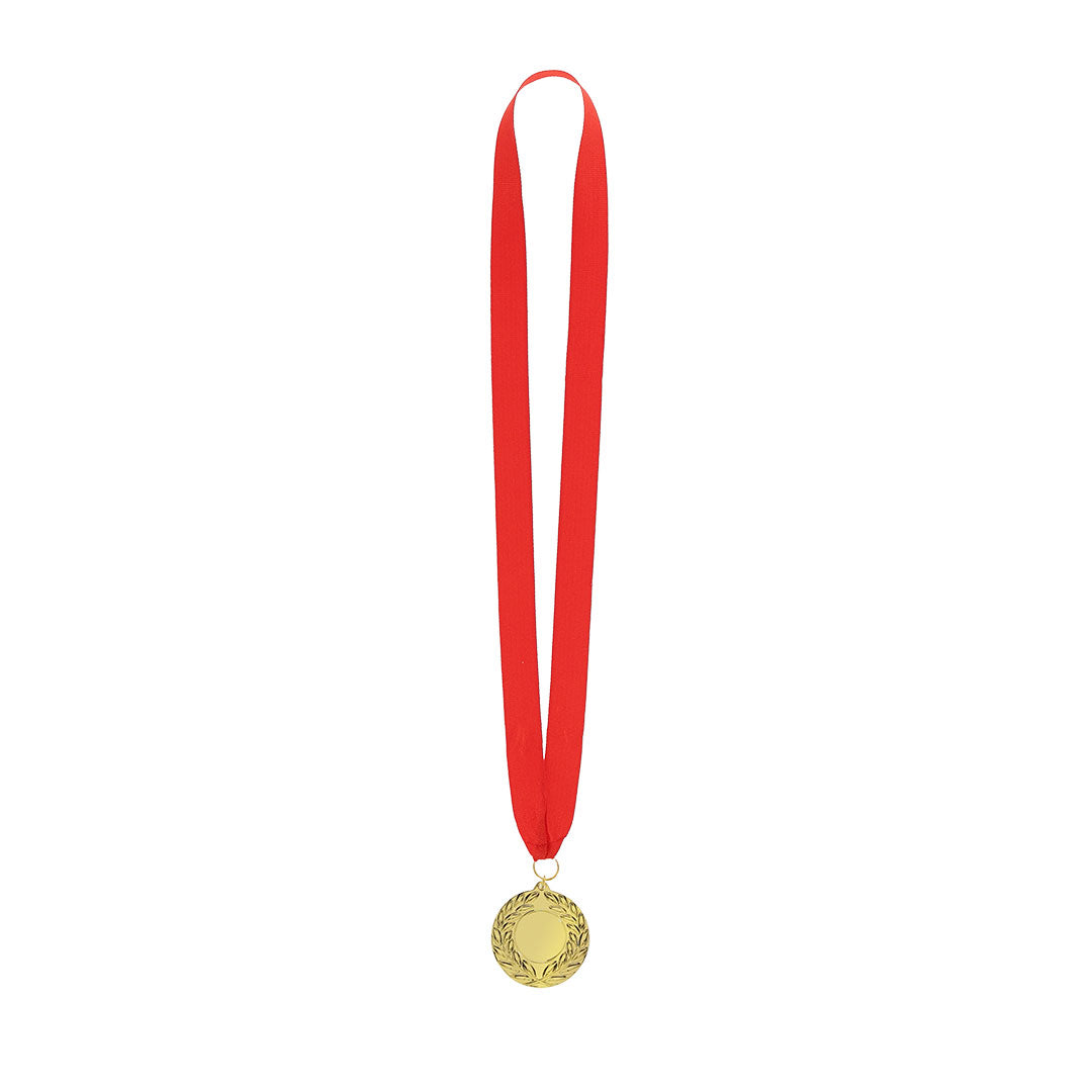 Medaille Gussy gouden onbedrukt