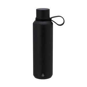 Geïsoleerde fles Yomar donkerblauw 1 kleur
