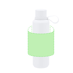Geïsoleerde fles Yomar groen 1 kleur