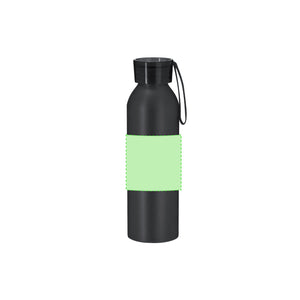 Fles Nomar zilver Graveren