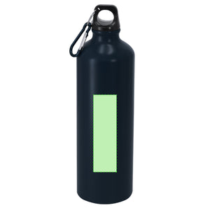 Fles Glaxon zwart 1 kleur