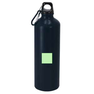 Fles Glaxon donkerblauw onbedrukt