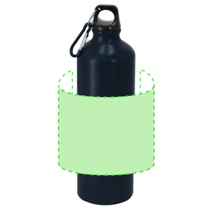 Fles Glaxon fuchsia onbedrukt
