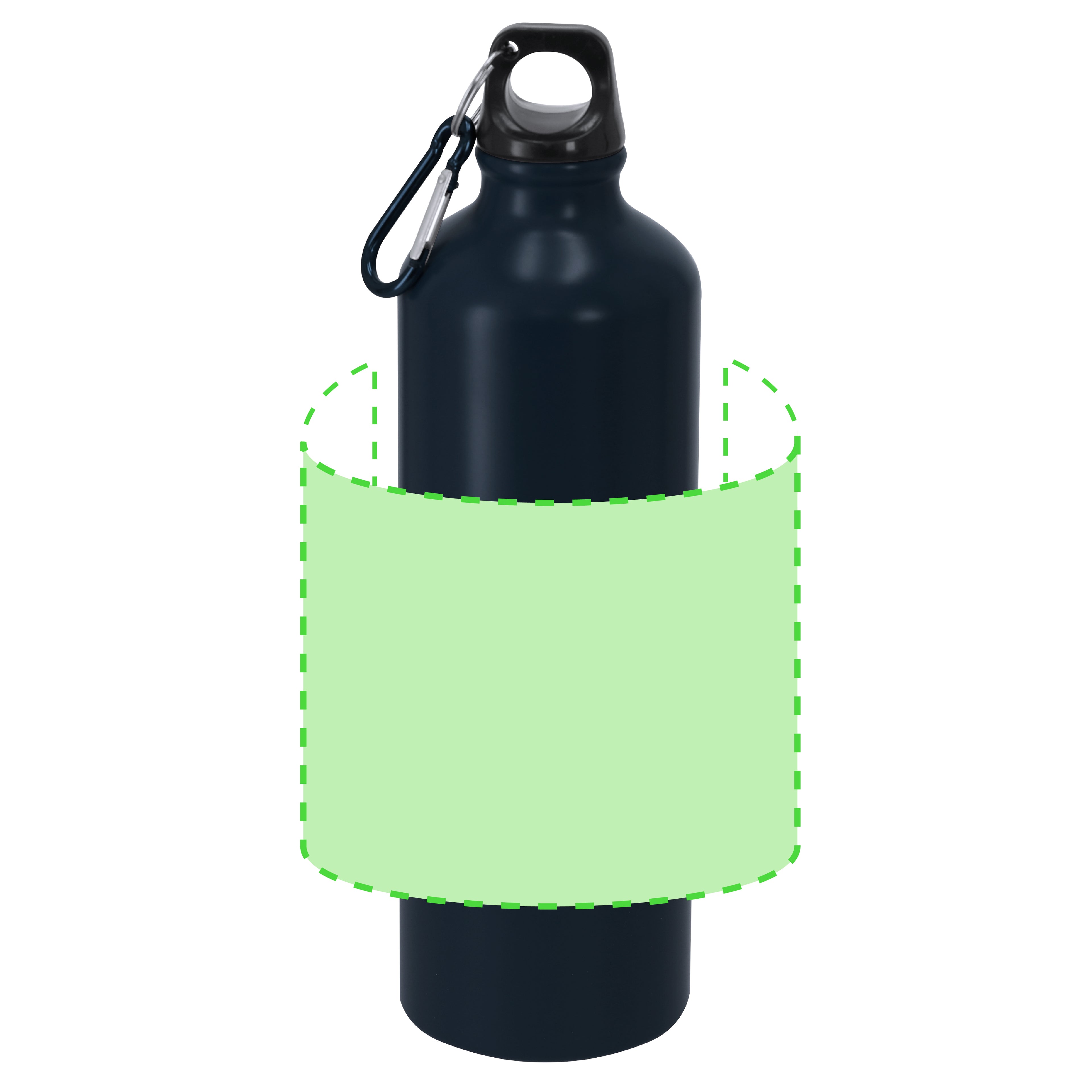 Fles Glaxon fuchsia onbedrukt