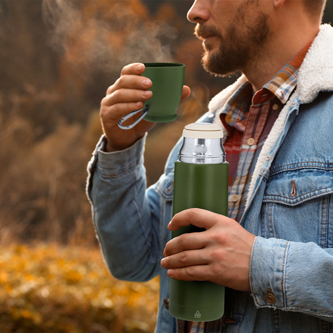 Vacuümfles Chlorin groen onbedrukt