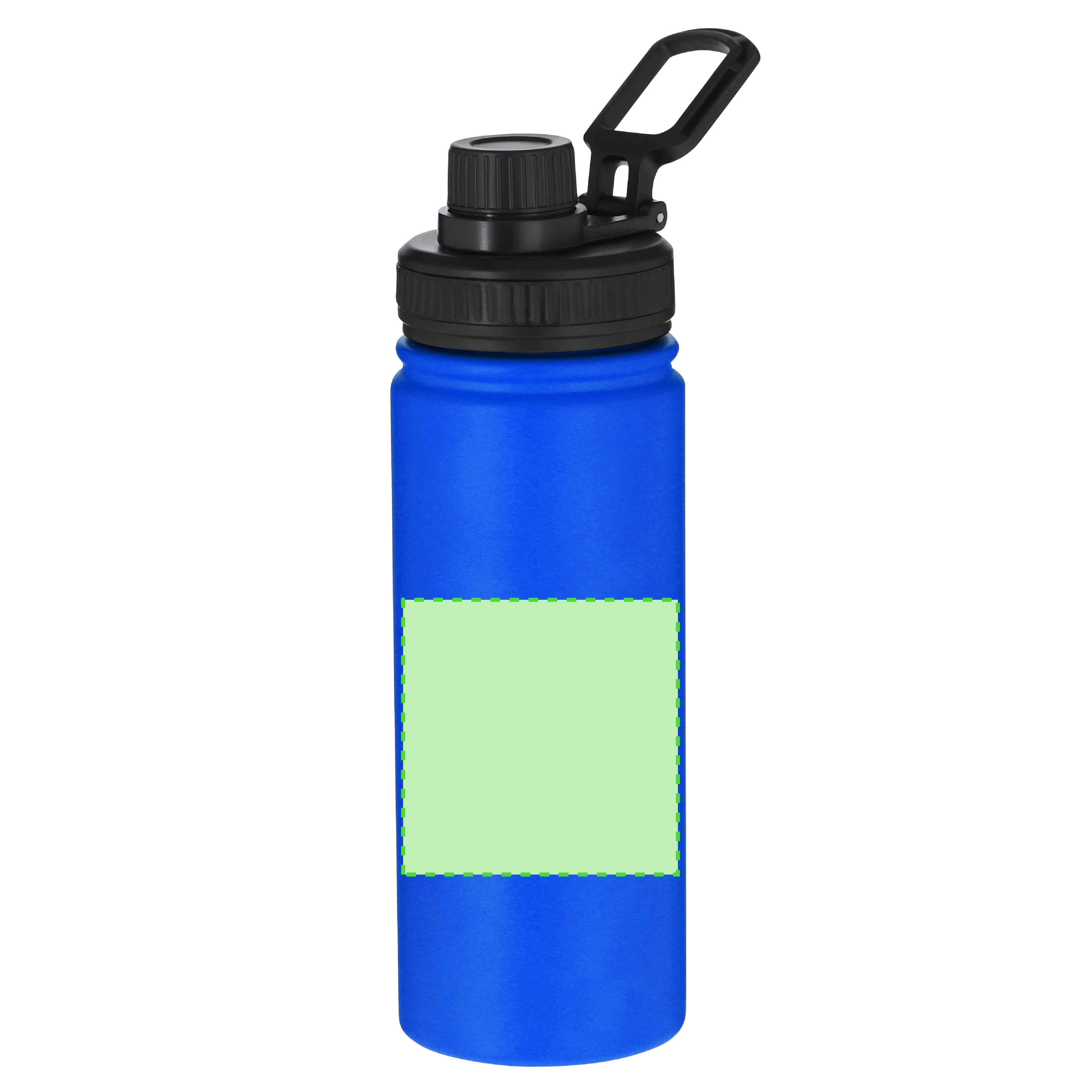 Fles Felmar zwart Graveren