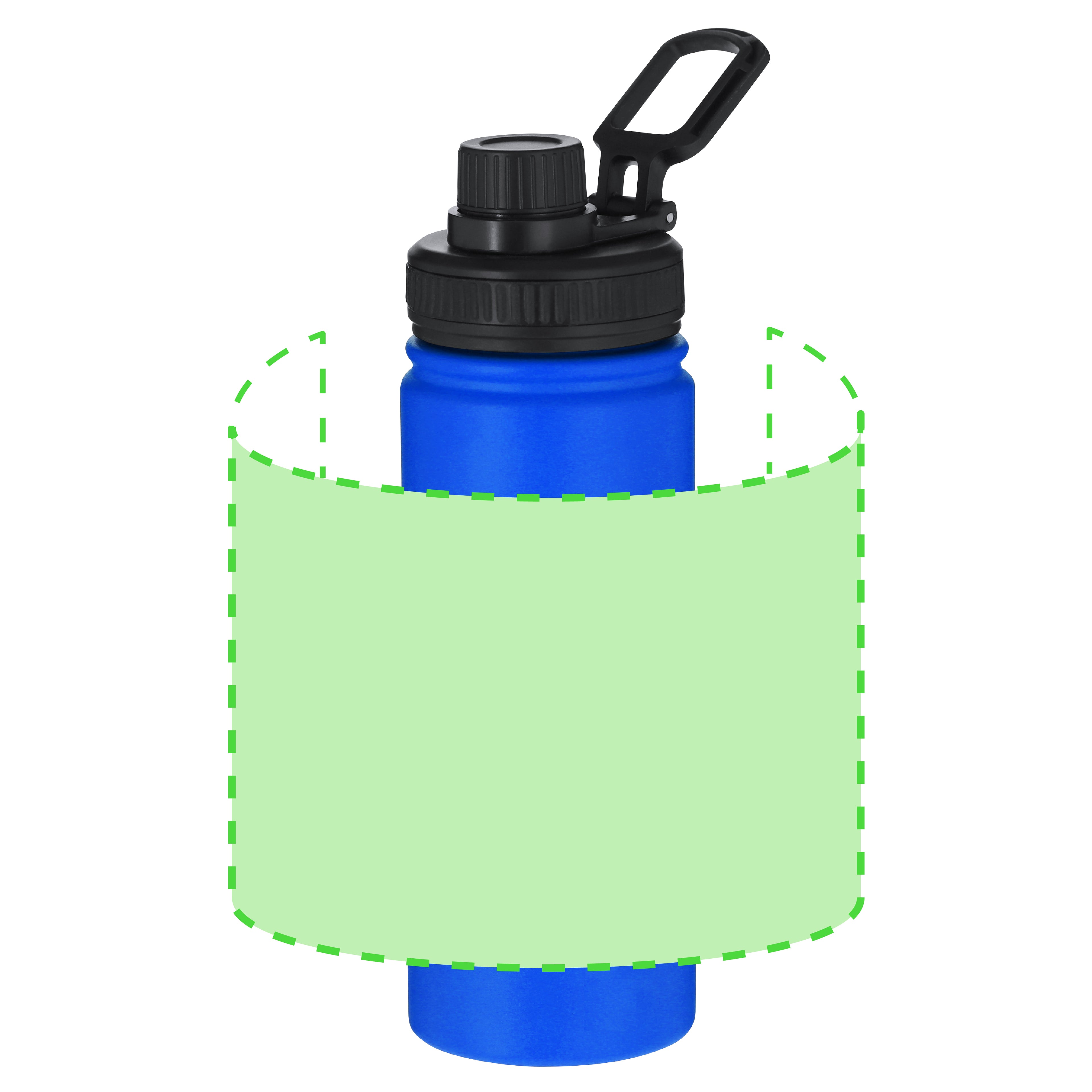 Fles Felmar zwart 1 kleur