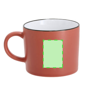 Mok Dumax zwart 2 kleuren