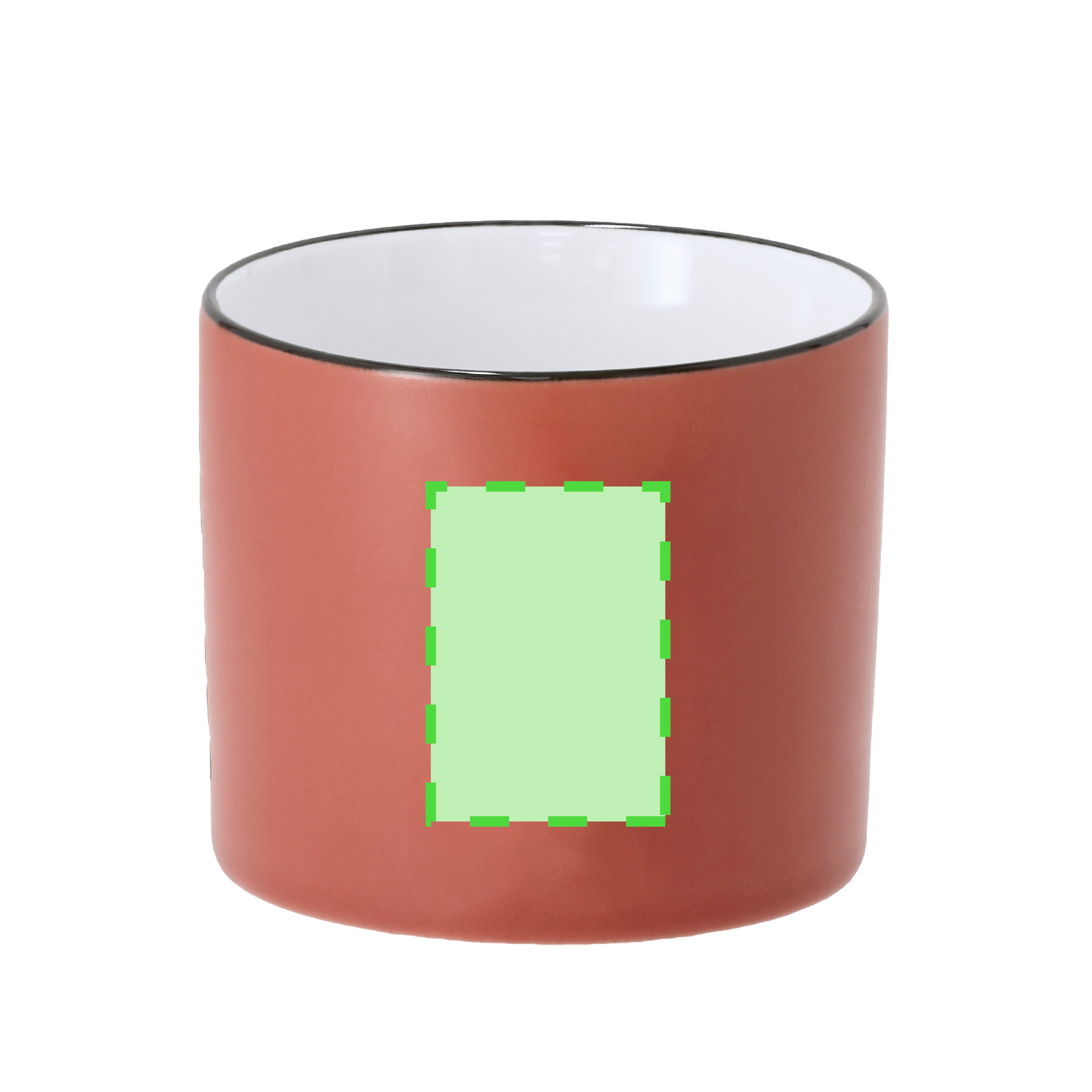 Mok Dumax zwart onbedrukt