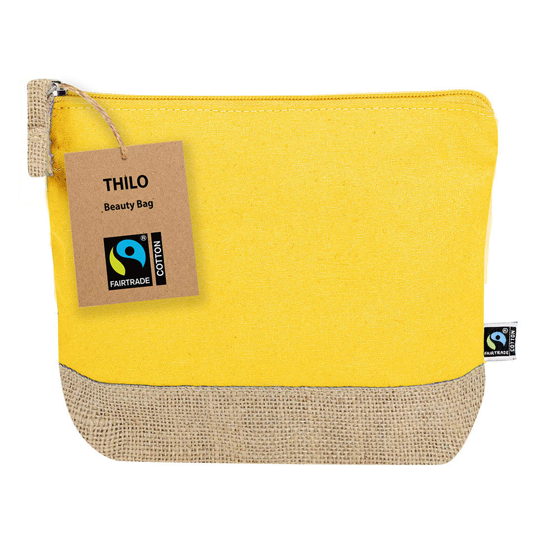 Make-up tas Thilo Fairtrade donkerblauw 1 kleur