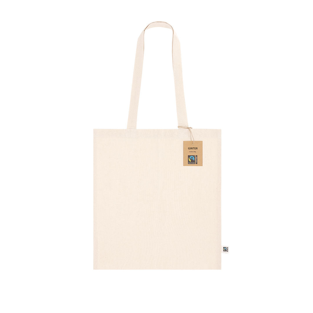 Tas Ginter Fairtrade naturel onbedrukt