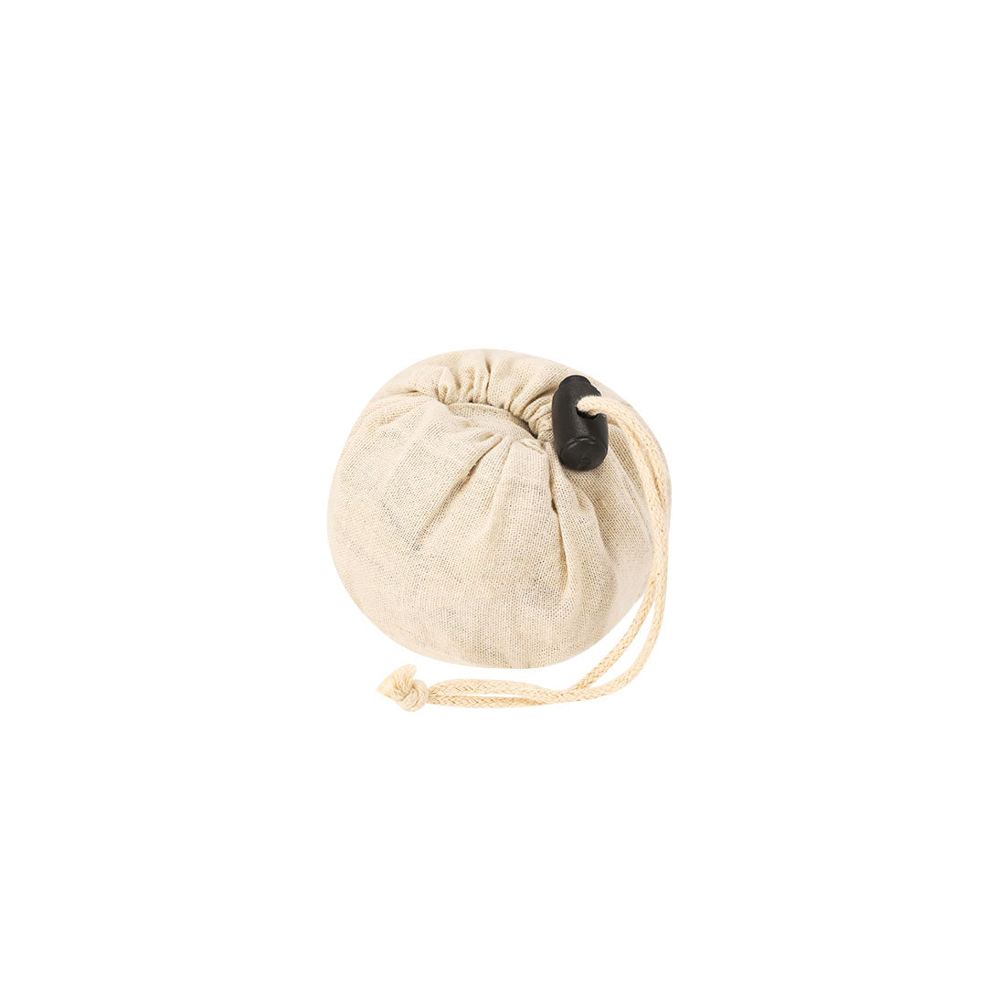 Opvouwbare tas Kieran Fairtrade naturel 2 kleuren