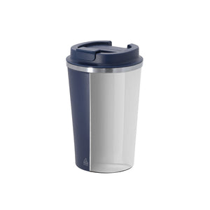 Geïsoleerde beker Thira donkerblauw onbedrukt