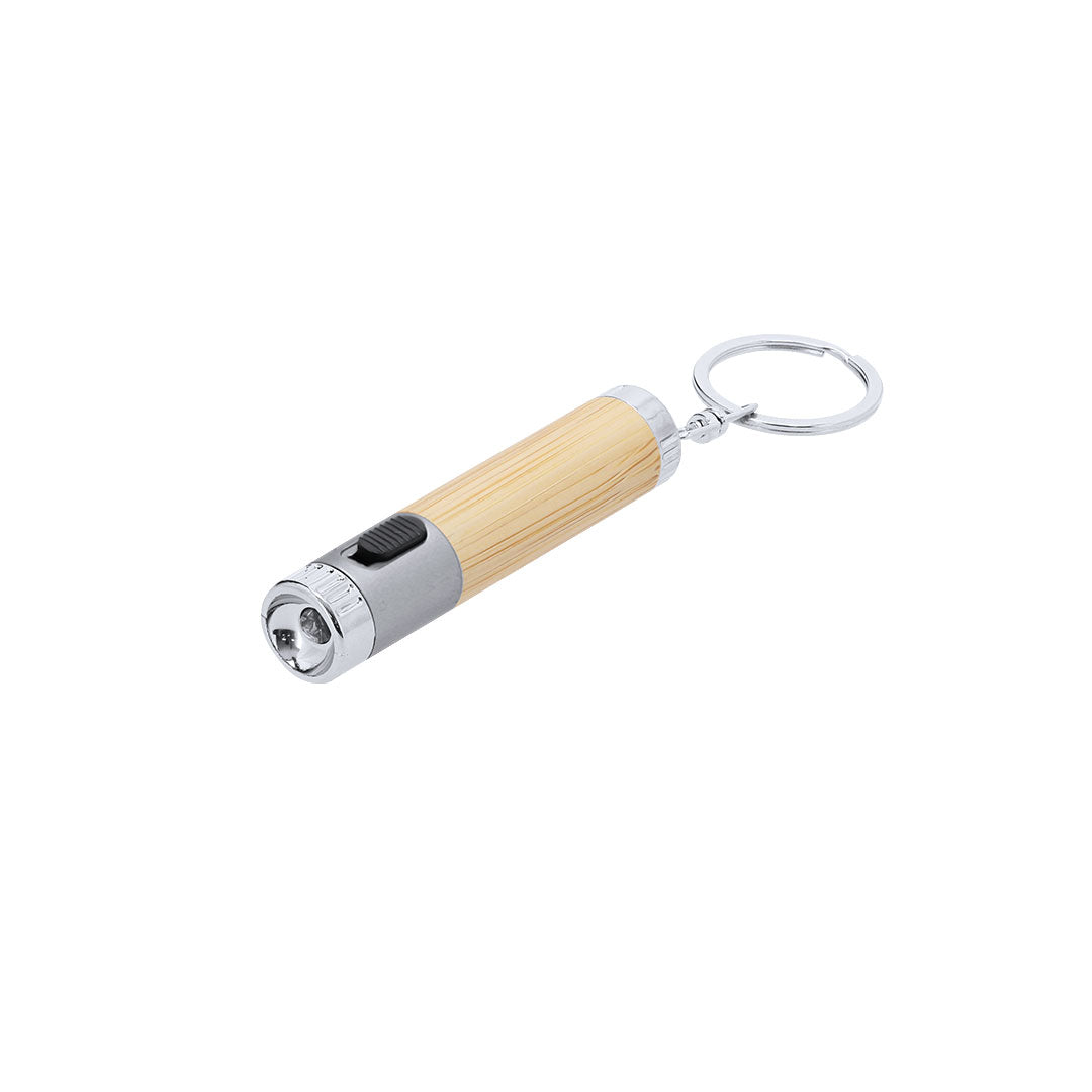 Zaklamp sleutelhanger Zungux blauw Graveren