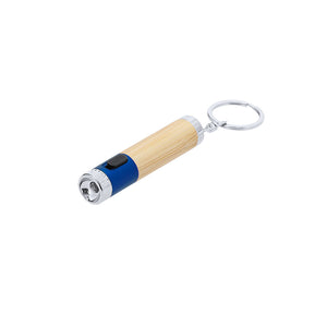 Zaklamp sleutelhanger Zungux blauw onbedrukt