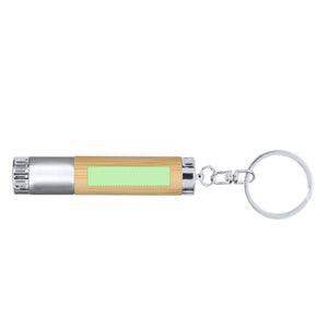 Zaklamp sleutelhanger Zungux zilver 1 kleur