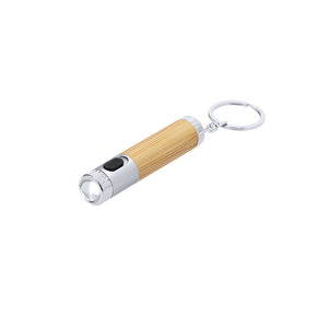 Zaklamp sleutelhanger Zungux zwart Graveren