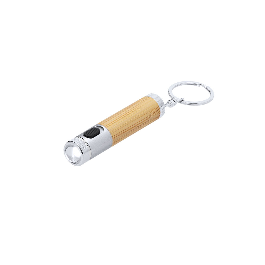 Zaklamp sleutelhanger Zungux zwart Graveren
