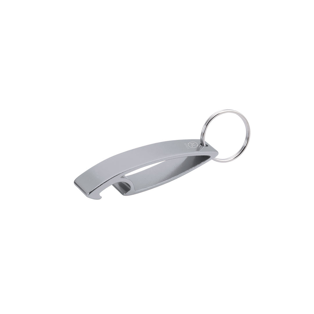 Opener sleutelhanger Niken blauw Graveren