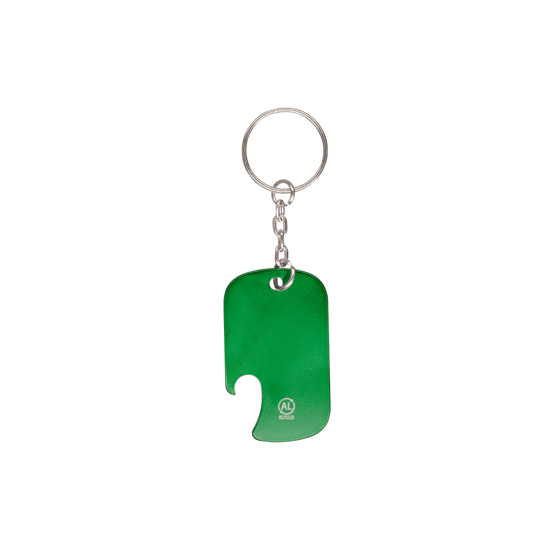 Opener Sleutelring Sawad zwart 1 kleur