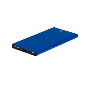 Powerbank Barrols blauw onbedrukt