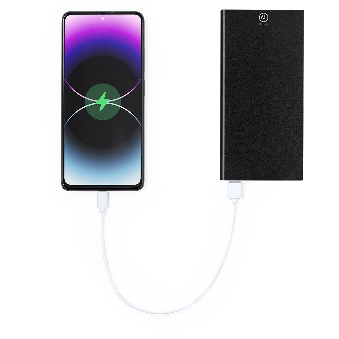 Powerbank Barrols zilver 1 kleur