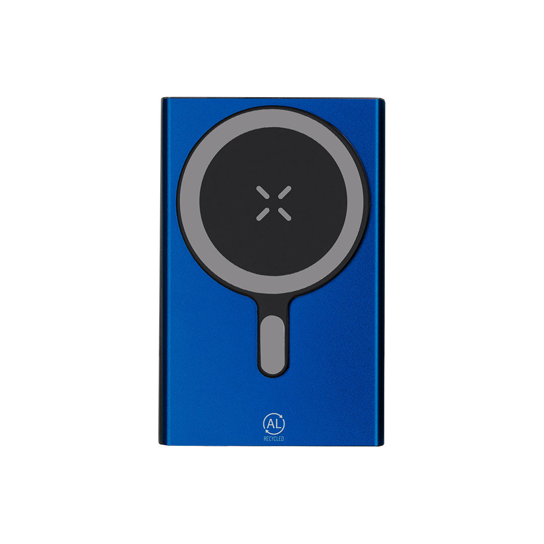 Powerbank Bertex blauw onbedrukt
