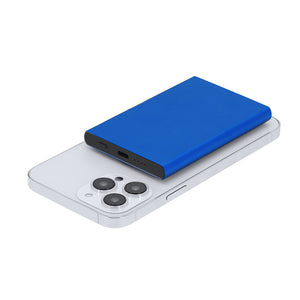 Powerbank Bertex zilver Graveren