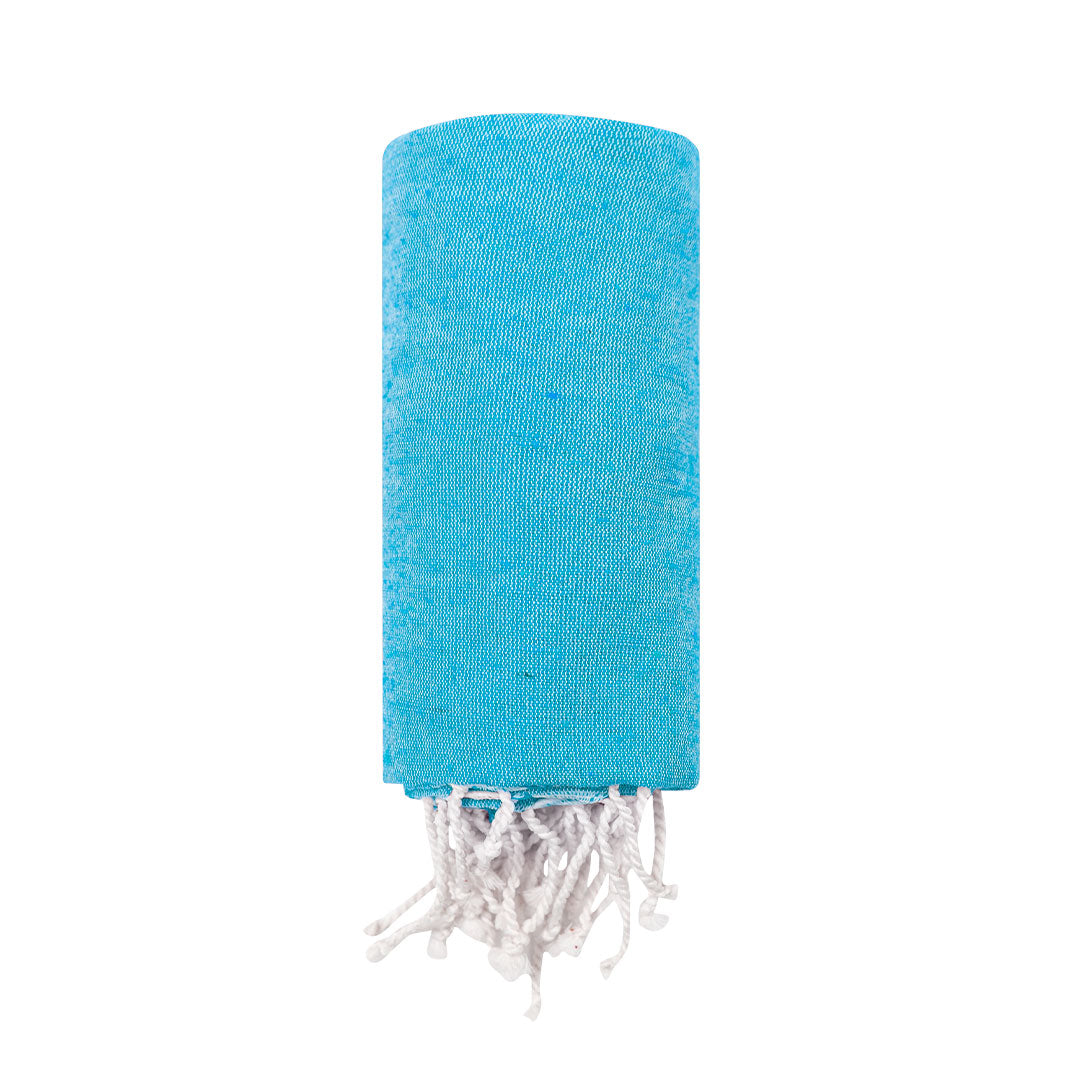 Handdoek Pareo Dikky blauw onbedrukt