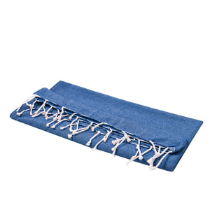 Handdoek Pareo Dikky donkerblauw 1 kleur