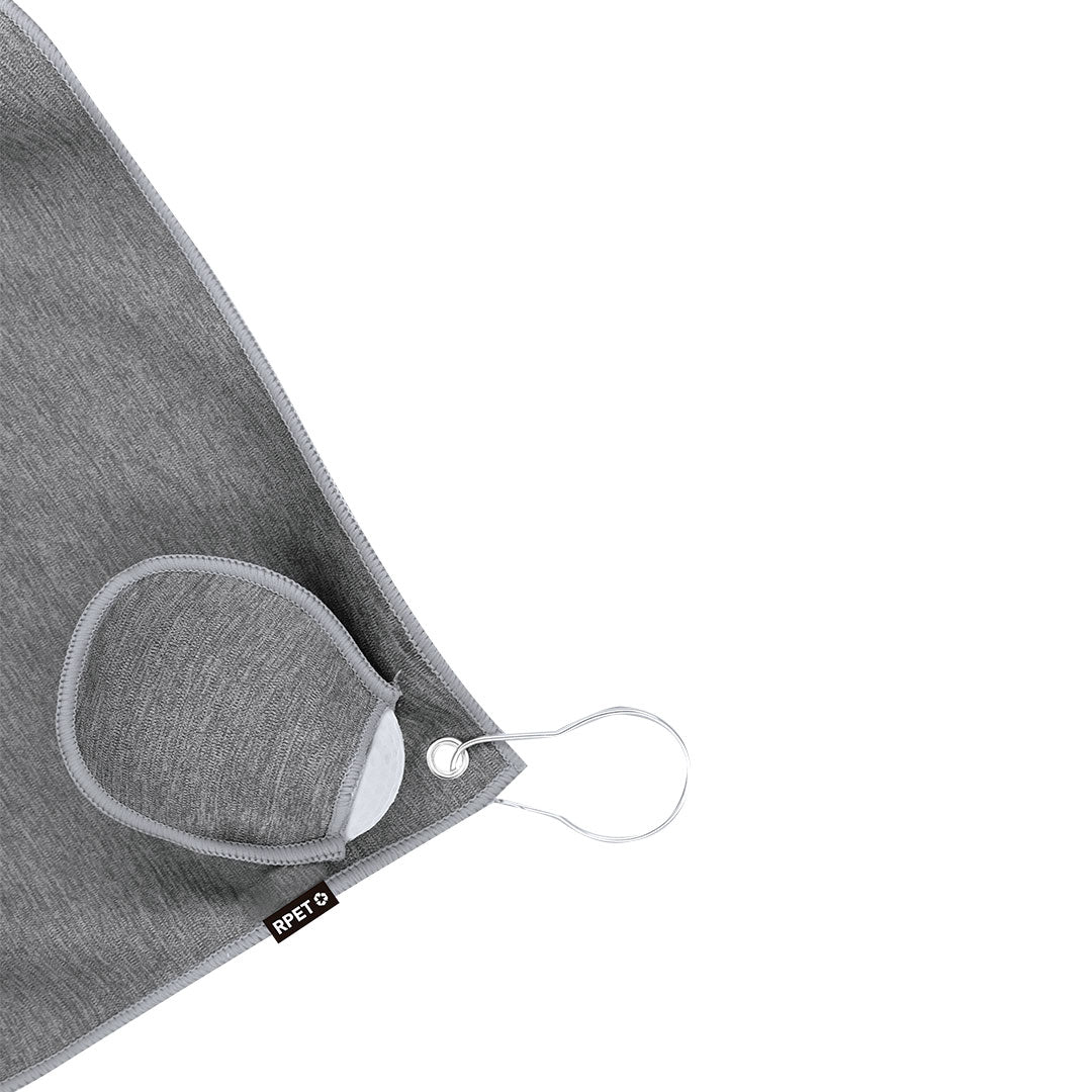 Golfhanddoek Canrock zwart 1 kleur