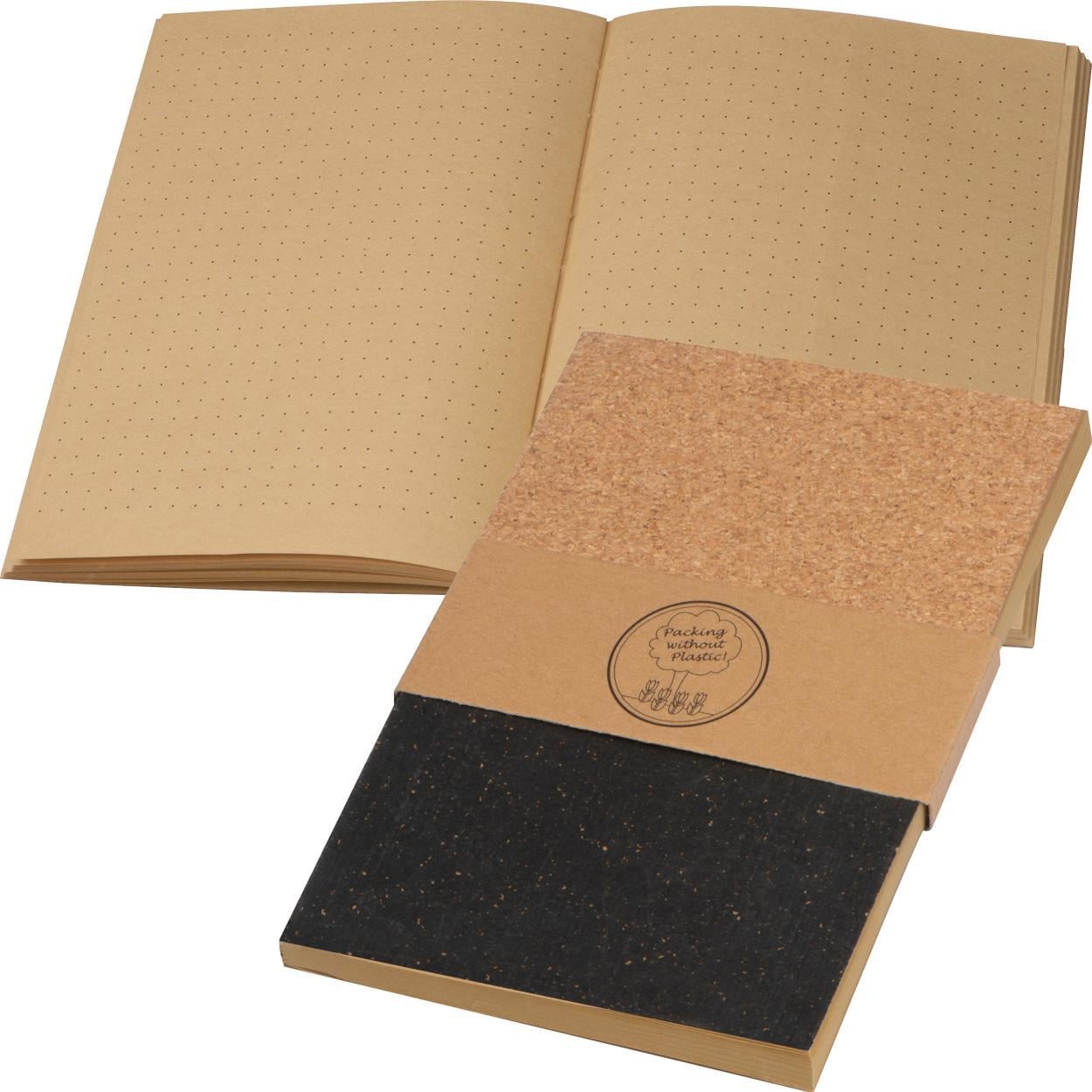 A5 notitieboekje kurk sample