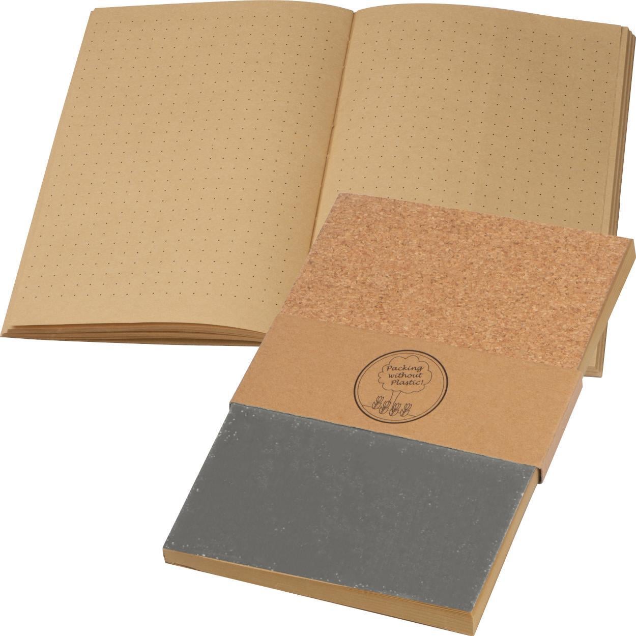 A5 notitieboekje kurk sample