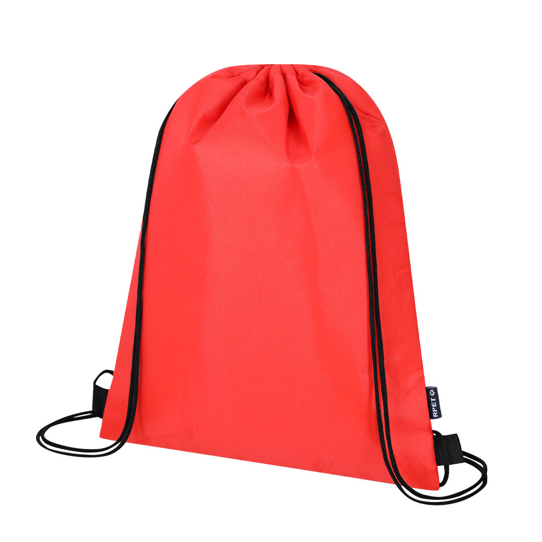 Karzux koeltas met trekkoord rood 1 kleur