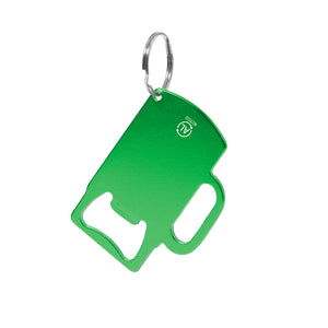 Opener sleutelhanger Berman zwart 1 kleur