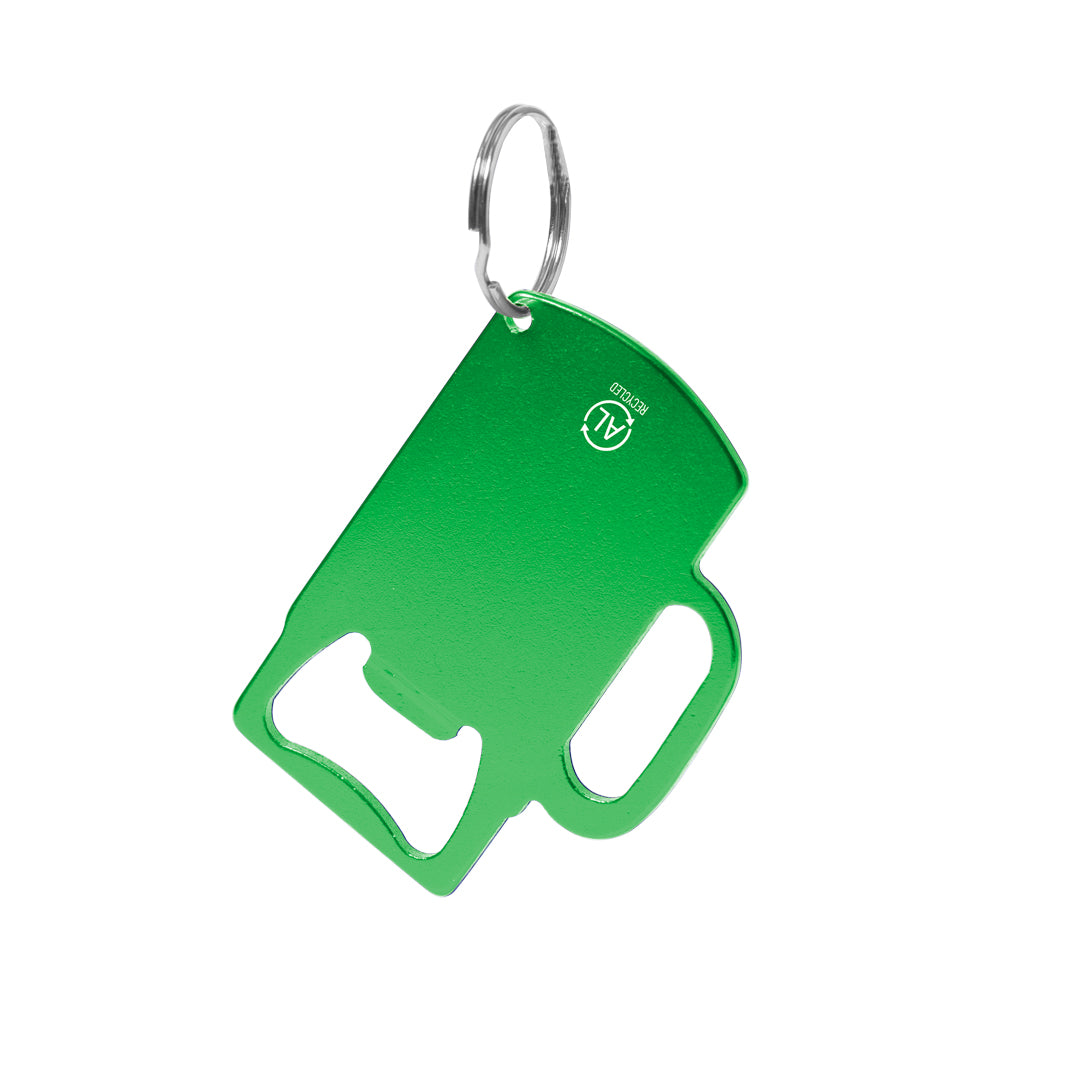 Opener sleutelhanger Berman zwart 1 kleur