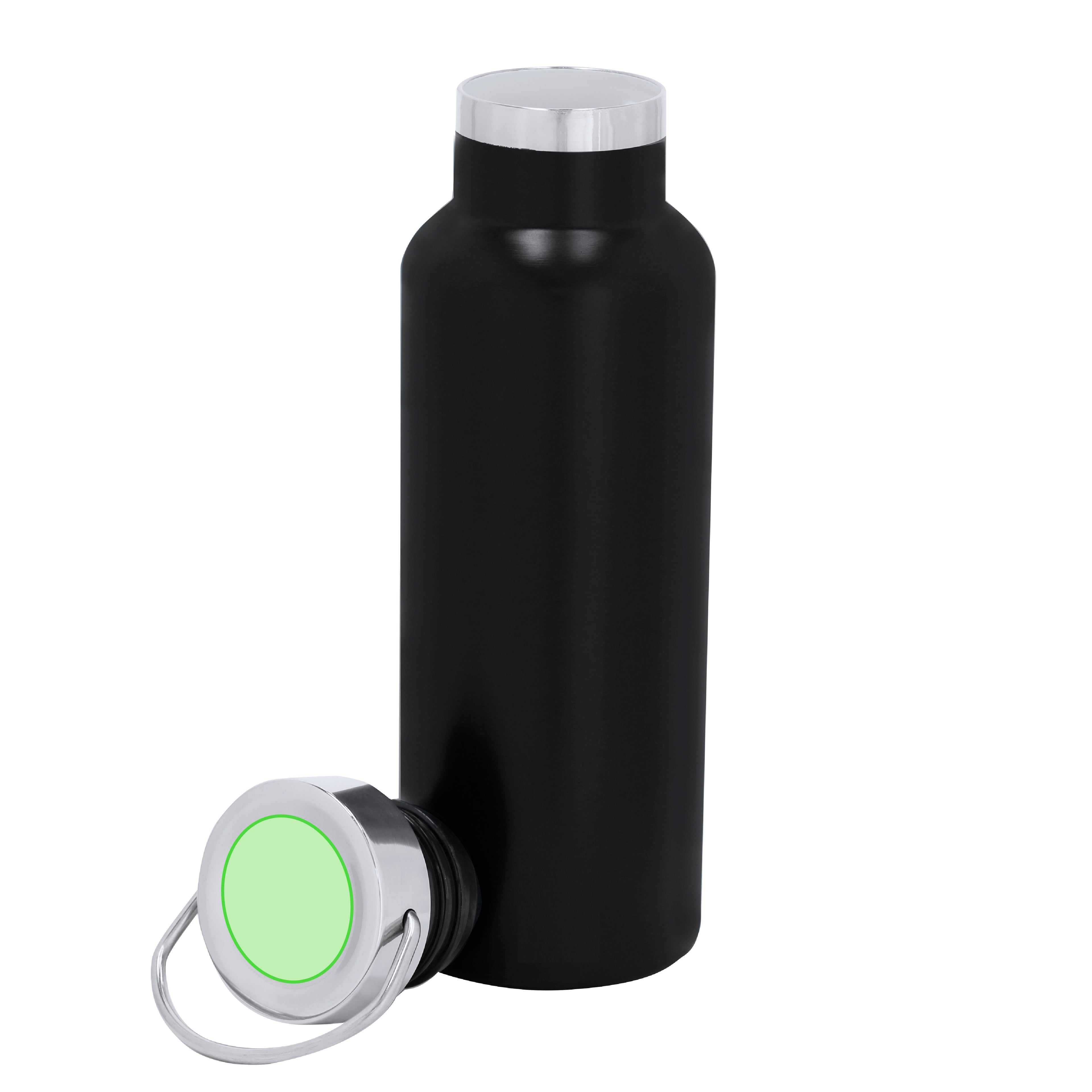 Geïsoleerde fles Libix zwart 1 kleur