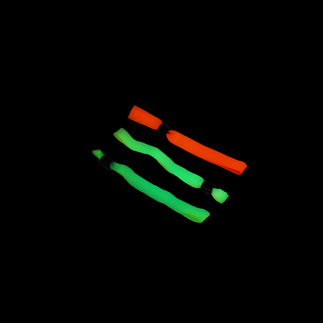 Armband Clasmy groene fluor onbedrukt
